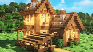 Download lagu Starter Wooden Double House Tutorial - Minecraft Tutorial mp3