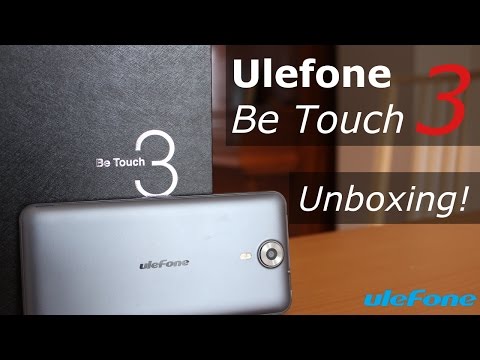 Ulefone Be Touch 3 Unboxing, Hands on, First Impressions!