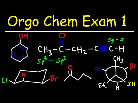 Organic Chemistry Exam 1 Review