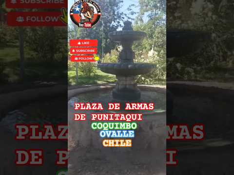 Plaza de armas Punitaqui.Ovalle.Coquimbo.Chile#turismochile#ovalle#culturachile