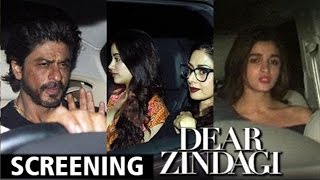 Shah Rukh Khan, Alia Bhatt, Sidharth Malhotra And Other Spotted At Dear Zindagi Screening