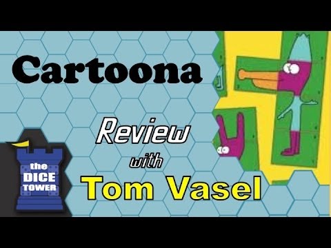 Dice Tower Reviews: Cartoona
