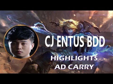CJ Entus Bdd  Ezreal vs Sivir  Highlights SoloQ Ranked Challenge