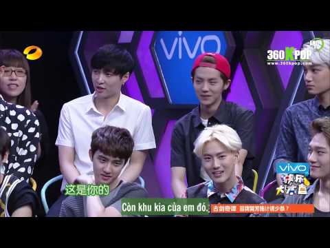 [Vietsub] 140705 Happy Camp with EXO (Full HD) [EXO Team]