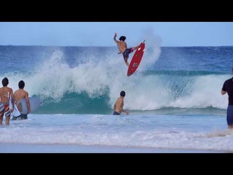 Ehukai Beach Park On A 1996 Round Nose Fish
