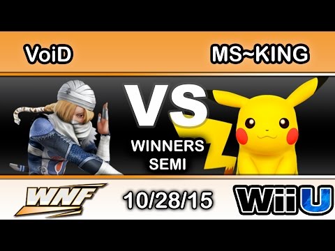 Wednesday Night Fights S4E2 – VoiD (Sheik) Vs. MS~King (Pikachu) Winners Semi - Smash Wii U