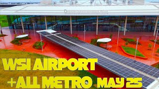 Western Sydney Airport and all Metro stations + control towering runway  Badgerys Creek Australia