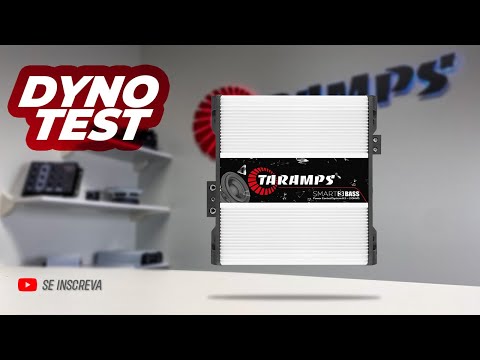 TARAMPS SMART 3 BASS - From 0.5 to 2 Ohms DYNO TEST - CERTIFIED and DYNAMIC