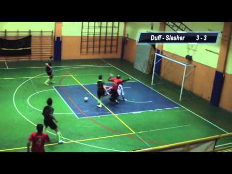 Highlights 12^ giornata serie A2: DuffHeroes - Slasher Utd (9 - 6)