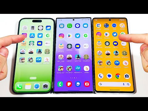 iPhone 14 Pro Max vs Galaxy S23 Ultra vs Pixel 7 Pro Speed Test