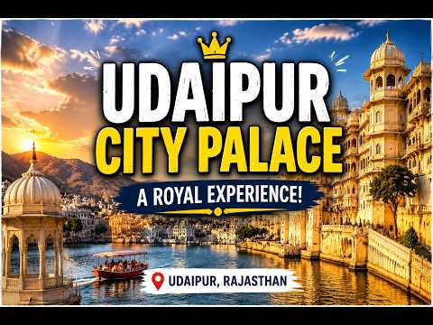 Udaipur City Palace Tour 🏰 | The Royal Gem of Rajasthan!