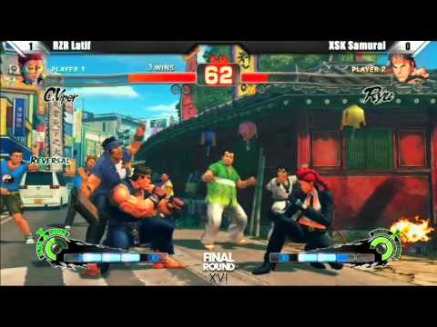 [FR 16 SSFIV AE Top 8] RZR Latif (C.Viper) vs XSK Samurai (Ryu)