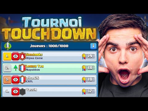 Je REMPORTE le PREMIER TOURNOI TOUCHDOWN du MONDE !!