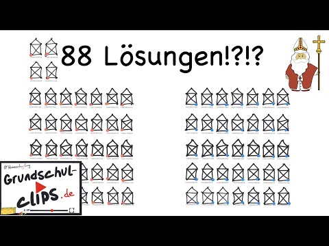 Haus vom Nikolaus   alle 44 (88) Lösungen - gezeichnet und erklärt