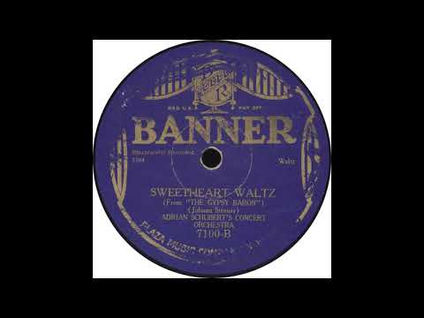 Banner 7100 B – Sweetheart Waltz - Adrian Schubert's Salon Orchestra