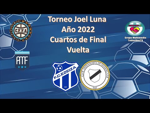 FC Ezeiza vs. Defensores de Domselaar - 4tos. Final Vuelta – Torneo Joel Luna – Metro Fútbol SV