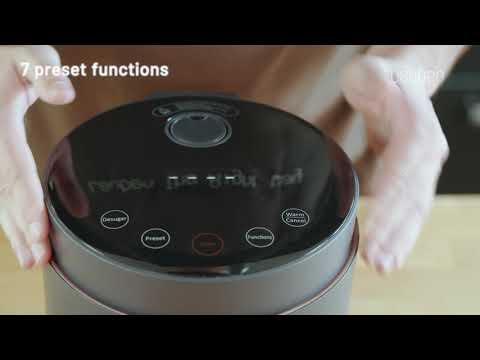 Ryžių virimo aparatas Lauben Low Sugar Rice Cooker 1500AT video