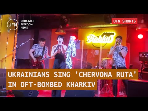 At the Edge of the Free World, Ukrainians Sing 'Chervona Ruta' in Oft-Bombed Kharkiv