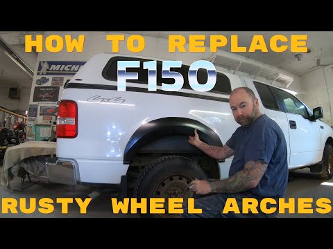 How to replace F150 rear wheel arches