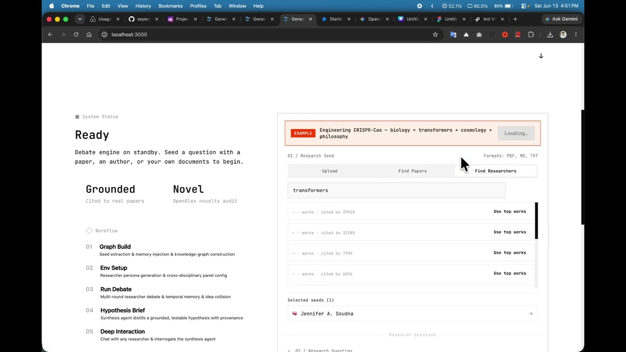 genesis project preview