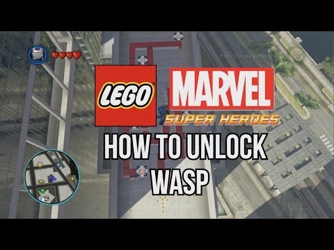 How to Unlock Wasp - LEGO Marvel Super Heroes