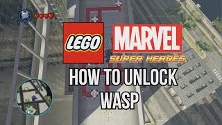 How to Unlock Wasp - LEGO Marvel Super Heroes