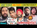 The UK07 Rider Reacts On FAKE CONTROVERSY 😱| UK07 Rider Reaction on Controversy 🤯| UK07 Rider vlogs