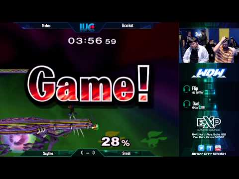 WDW 2/4/15 - Scythe (Falco) vs. Sveet (Fox) Melee Winner's Bracket