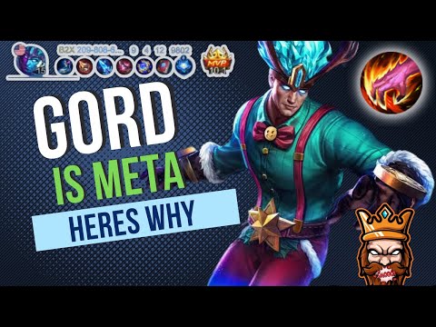 GORD IS META ✅⚠️!!! Top Jungle Gord Build | Mobile Legends: Bang Bang