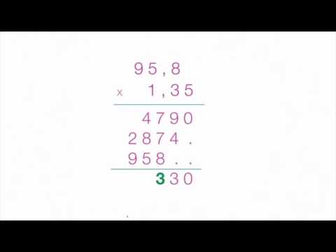 comment poser et effectuer une multiplication