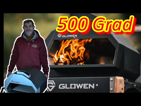 Glowen Raptor Pizzaofen unboxing und erste Inbetriebnahme