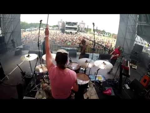 Uzipov ft. Ganxsta Zolee - Sötét oldal /// Volt Fesztivál 2015 / drumcam