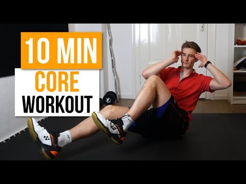 10 Min Core Strength and Stability Workout | Training at home
