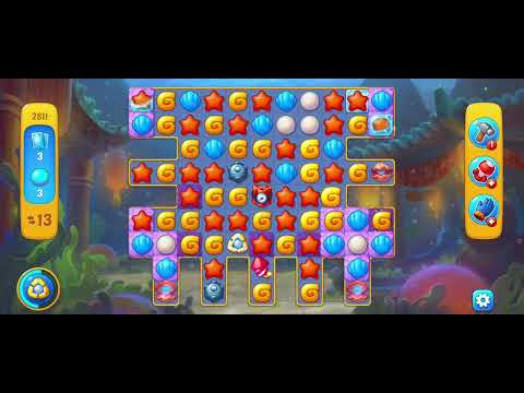 Fishdom gameplay level 2811