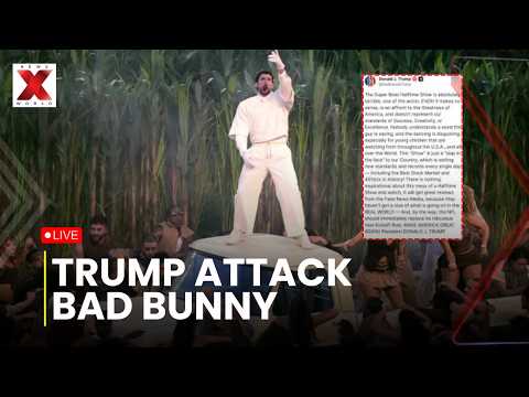 Trump slams Bad Bunny Live: Trump calls halftime entertainment absolutely terrible| NewsX World