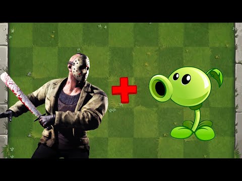 Jason + Peashooter Fusion - Plants vs Zombies Animation