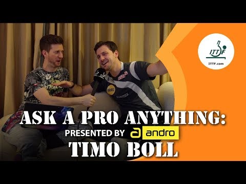 Timo Boll | Ask a Pro Anything presented by andro