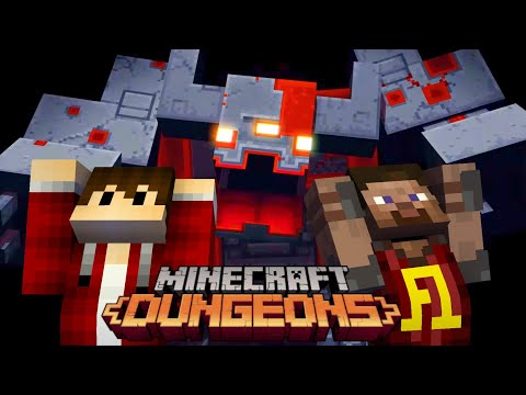 LarsLP -  The first boss called Redstone Golem is our opponent  Minecraft Dungeons #03 |  LarsLP