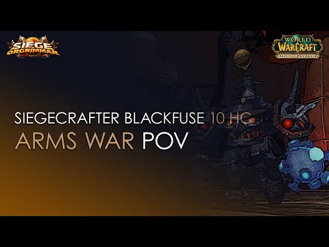 Siegecrafter Blackfuse 10 HC Vs. Eternal Symphonia - Stormforge : Mistblade - Arms Warrior POV