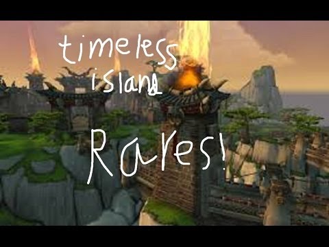 World of warcraft Adventures Timeless isle Rares