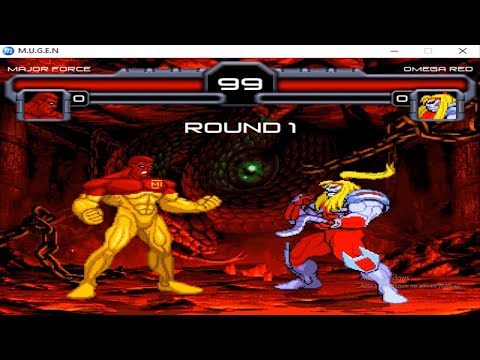 Major Force vs Omega Red Mugen Fight HIGHTEST LEVEL BATTLE Dc vs Marvel Comics Best Moments Gameplay