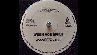 Jannice Wythe   When You Smile