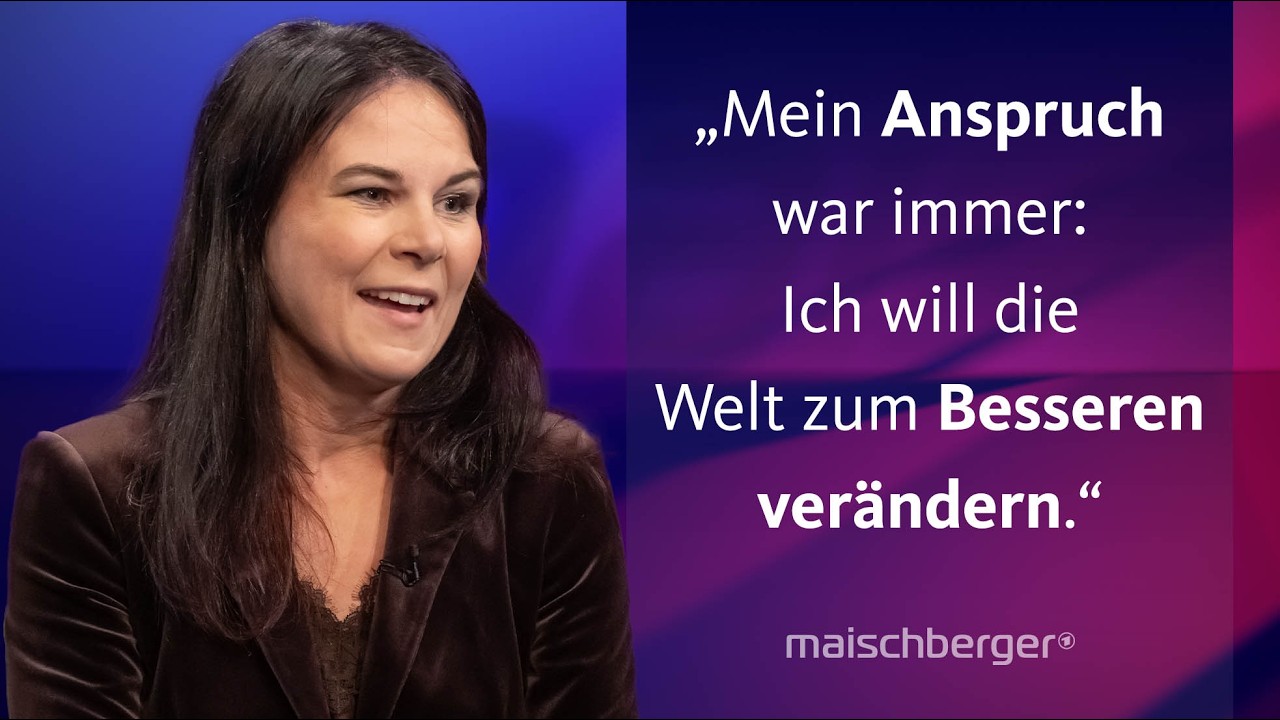 Annalena Baerbock über die internationale Ordnung und die Rolle der Vereinten Nationen |maischberger