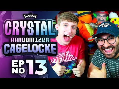 LIVE JOHTO FINALE! | Pokemon Crystal Randomized Cagelocke Ep 13