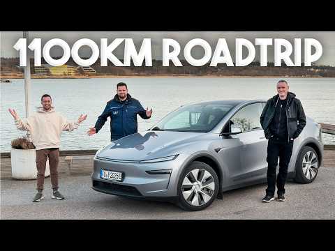 Tesla Model Y Juniper Roadtrip: Over 1100km to Sweden 🇩🇪 🇸🇪