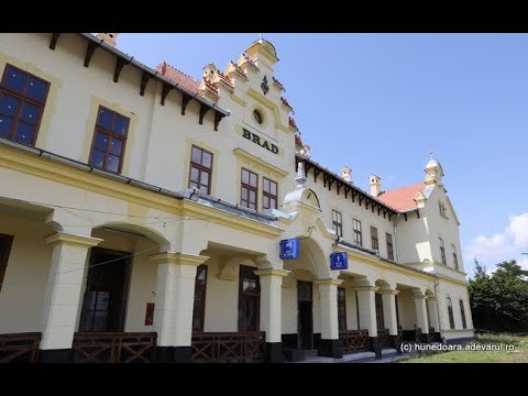 Gara din Brad, perla Țării Zarandului