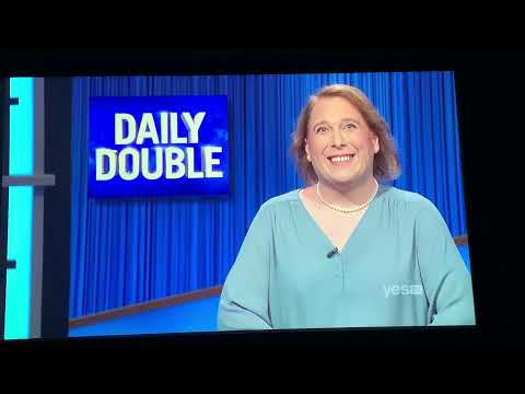 Double Jeopardy, Amy Schneider DAY 30 - 2nd Daily Double (1/11/22)