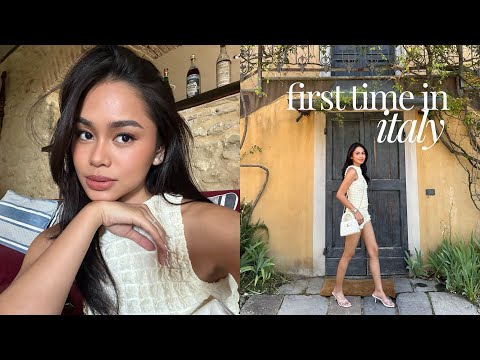 first time in Italy ✦ shop with me | Bella Racelis