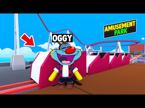 OGGY AND JACK FOUND Funny Amusement Park😂IN WOBBLY LIFE