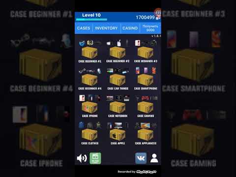 Как легко поднять 1000000 в Case Simulator Things 2 плюс промокод